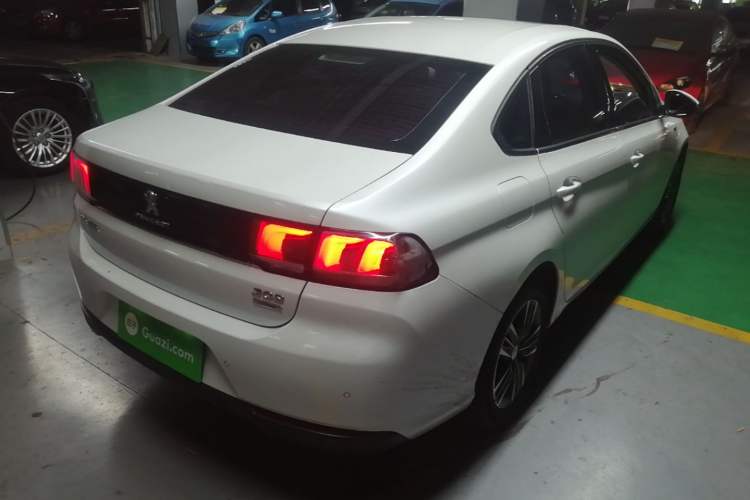 Used Peugeot 308 2019 230THP Automatic Luxury Edition China VI Standard Rear Right 45 Deg