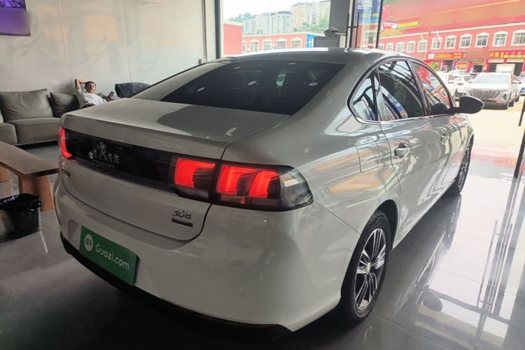 Used Peugeot 308 2019 230THP Automatic Luxury Edition China V Standard Rear Right 45 Deg