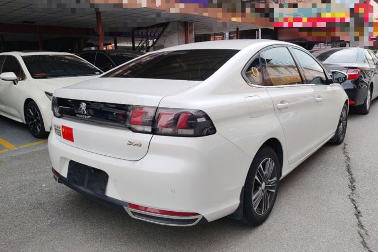 Used Peugeot 308 2019 1.6L Automatic Luxury Version China V Standard Rear Right 45 Deg