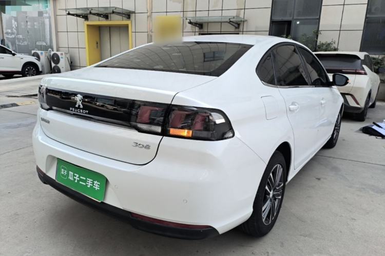 Used Peugeot 308 2019 1.6L Automatic Luxury Version China V Standard Rear Right 45 Deg