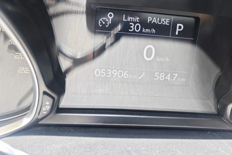 Used Peugeot 308S 2015 1.6T Automatic Ruichi Edition Odometer Close Up