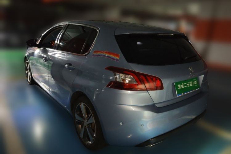 Used Peugeot 308S 2015 1.6T Automatic Ruichi Edition Rear Left 45 Deg