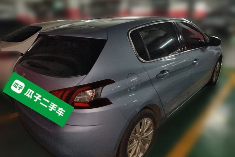 Used Peugeot 308S 2015 1.2T Automatic Jingchi Edition Rear Right 45 Deg