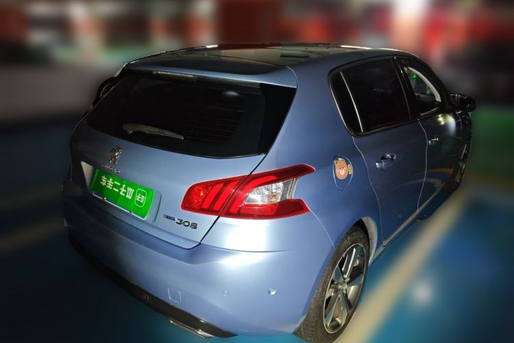 Used Peugeot 308S 2015 1.6T Automatic Ruichi Edition Rear Right 45 Deg