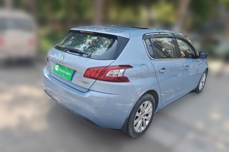 Used Peugeot 308S 2015 1.2T Automatic Jingchi Edition Rear Right 45 Deg