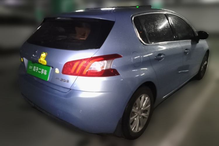 Used Peugeot 308S 2015 1.2T Automatic Jingchi Edition Rear Right 45 Deg