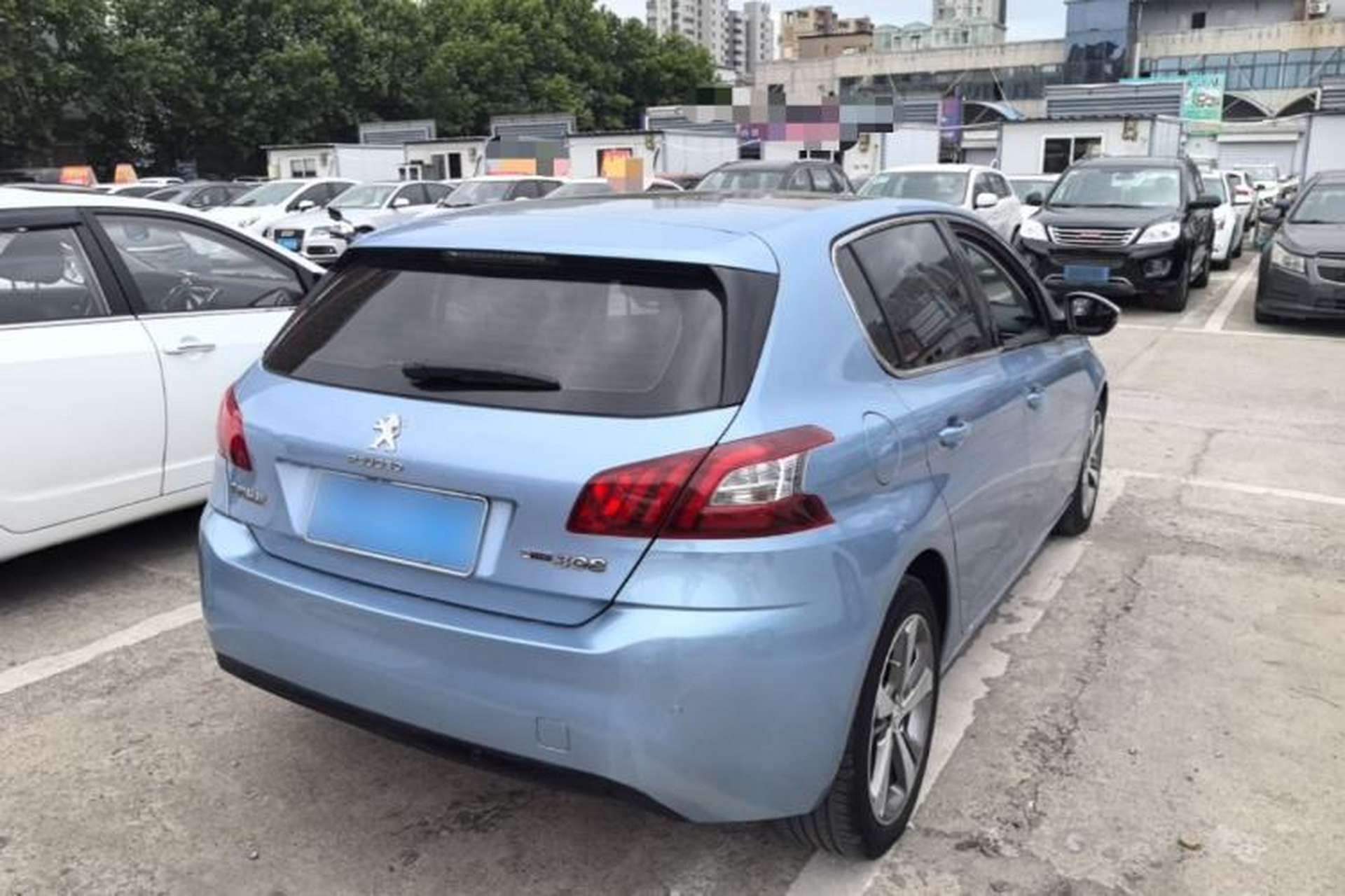 Used Peugeot 308S 2015 1.6T Automatic Jingchi Edition Rear Right 45 Deg