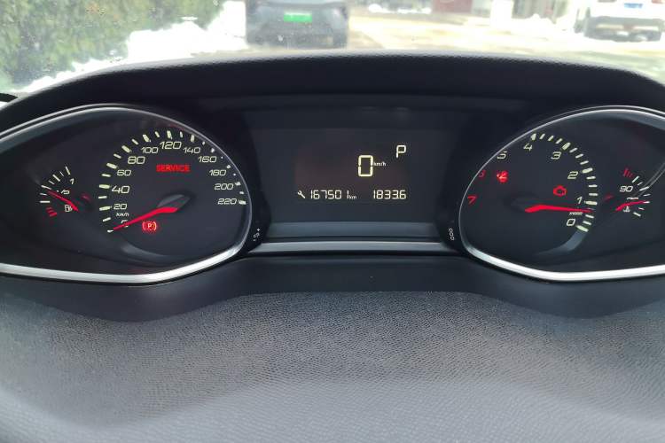 Used Peugeot 308S 2015 1.6T Automatic Jingchi Edition Instrument Cluster