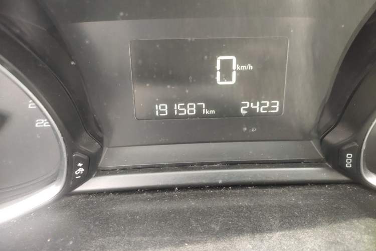 Used Peugeot 308S 2015 1.6L Manual Shangchi Edition Odometer Close Up