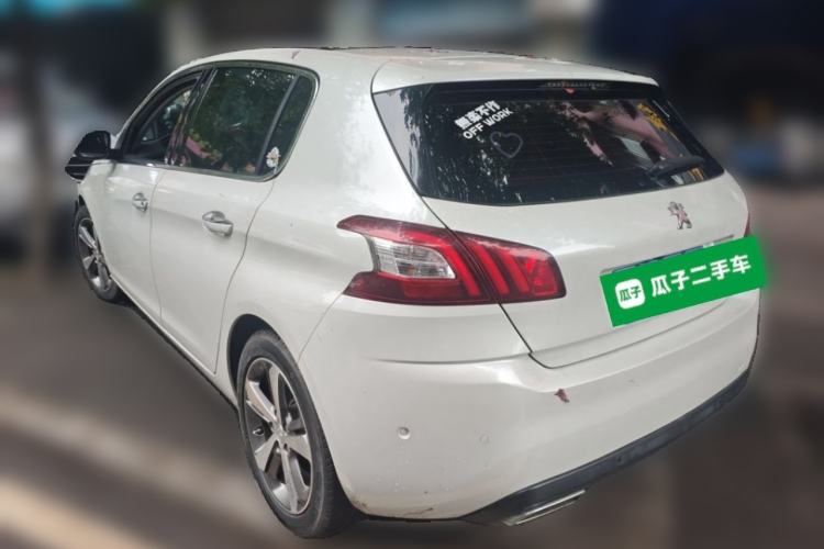Used Peugeot 308S 2015 1.6T Automatic Ruichi Edition Rear Left 45 Deg