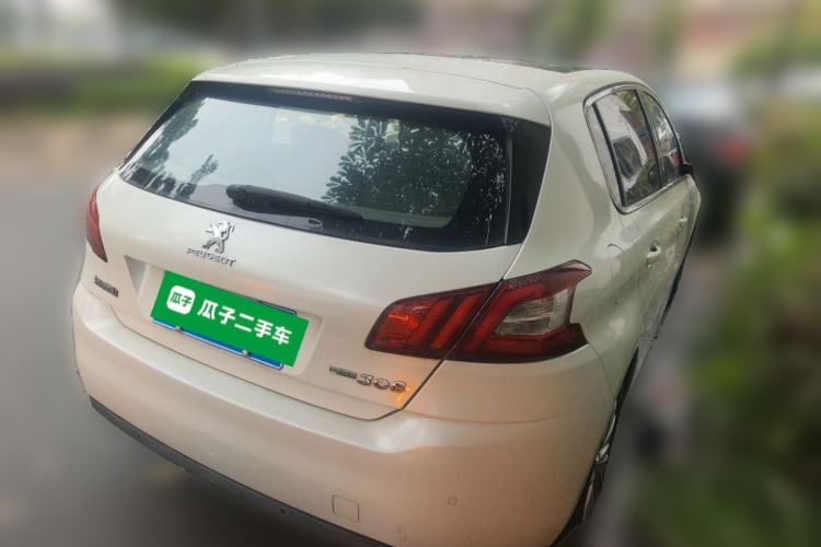 Used Peugeot 308S 2015 1.2T Automatic Jingchi Edition Rear Right 45 Deg