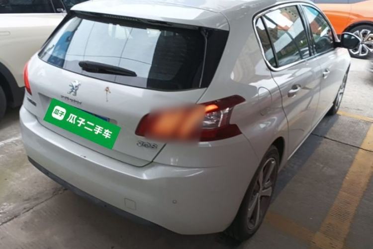 Used Peugeot 308S 2015 1.6T Automatic Jingchi Edition Rear Right 45 Deg