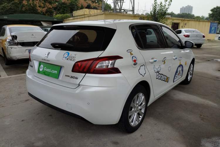 Used Peugeot 308S 2015 1.2T Automatic Jingchi Edition Rear Right 45 Deg