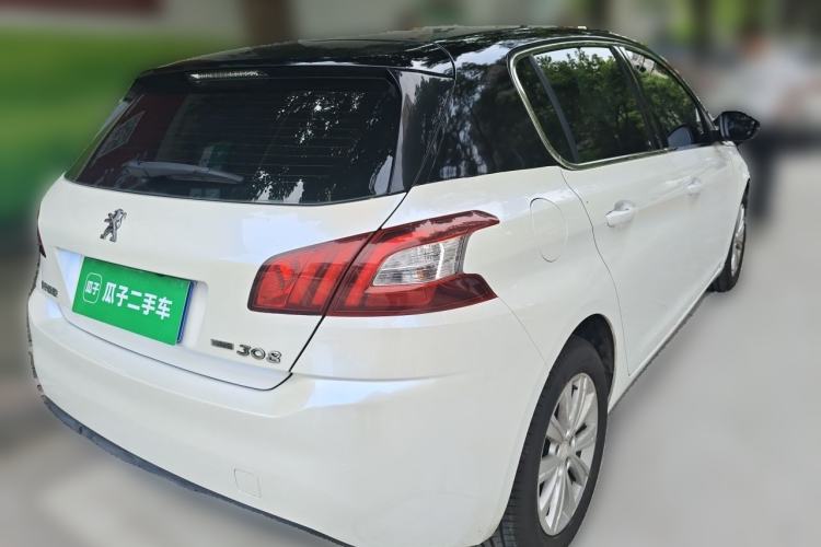 Used Peugeot 308S 2015 1.2T Automatic Jingchi Edition Rear Right 45 Deg