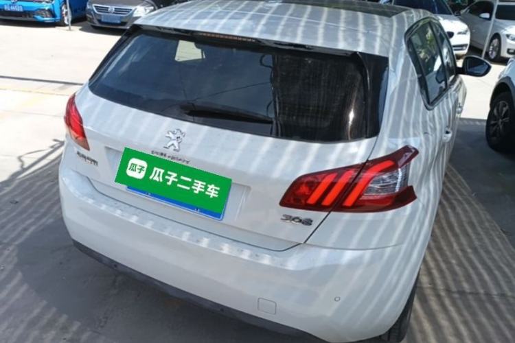 Used Peugeot 308S 2015 1.6T Automatic Jingchi Edition Rear Right 45 Deg