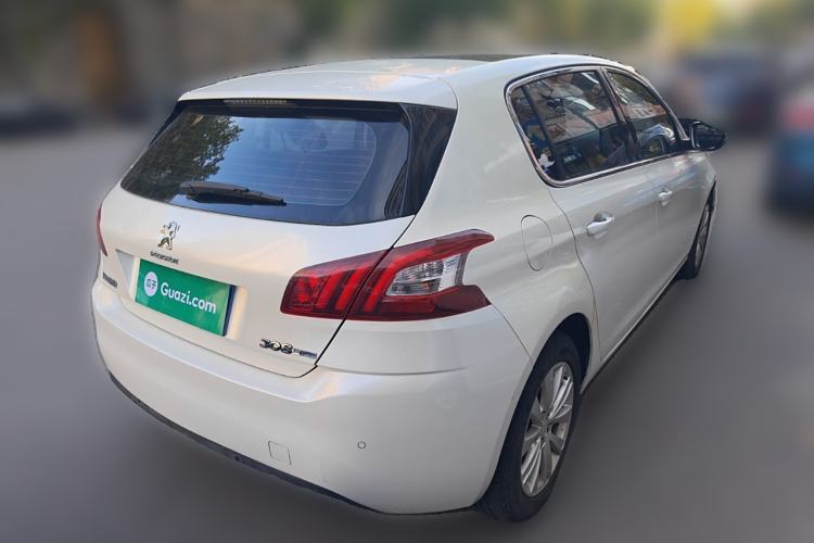 Used Peugeot 308S 2015 1.2T Automatic Jingchi Edition Rear Right 45 Deg