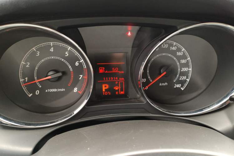 Used Peugeot 4008 2013 2.0L Two-Wheel Drive Entry-Level Trim Instrument Cluster