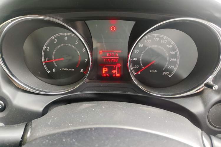 Used Peugeot 4008 2013 2.0L Two-Wheel Drive Entry-Level Trim Instrument Cluster