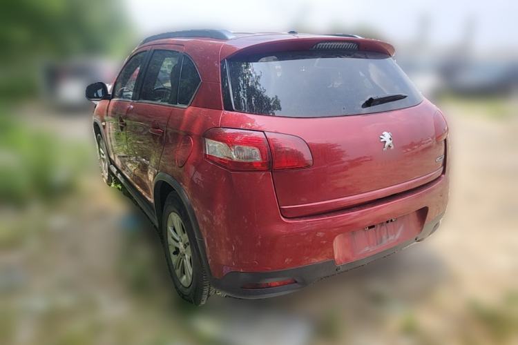 Used Peugeot 4008 2013 2.0L Two-Wheel Drive Entry-Level Trim Rear Left 45 Deg