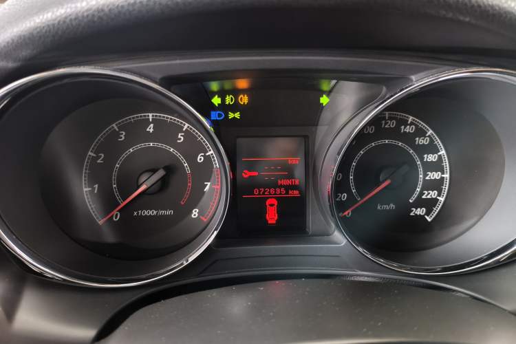 Used Peugeot 4008 2013 2.0L Two-Wheel Drive Entry-Level Trim Instrument Cluster