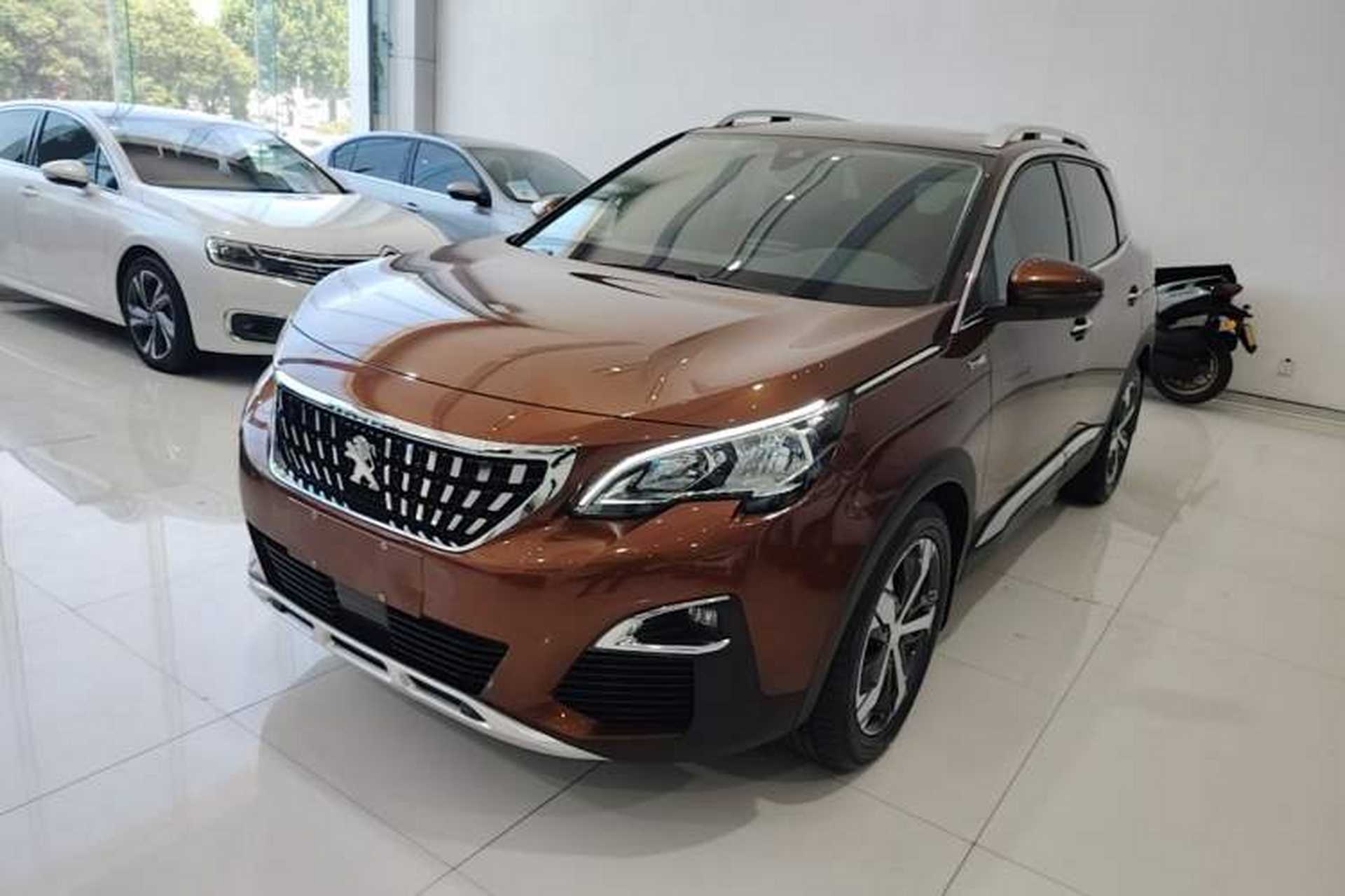 Used Peugeot 4008 2017 350THP Elite Edition Front Left 45 Deg