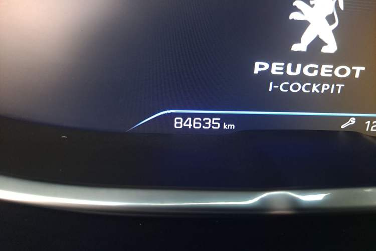 Used Peugeot 4008 2017 350THP Elite Edition Odometer Close Up