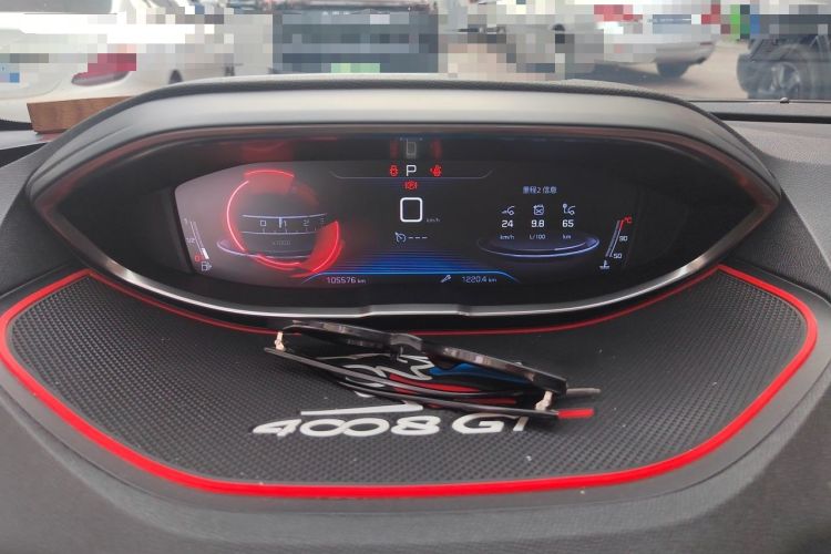 Used Peugeot 4008 2017 350THP Elite Edition Odometer Close Up