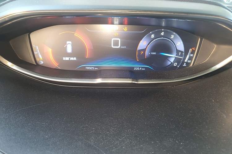 Used Peugeot 4008 2017 350THP Elite Edition Odometer Close Up