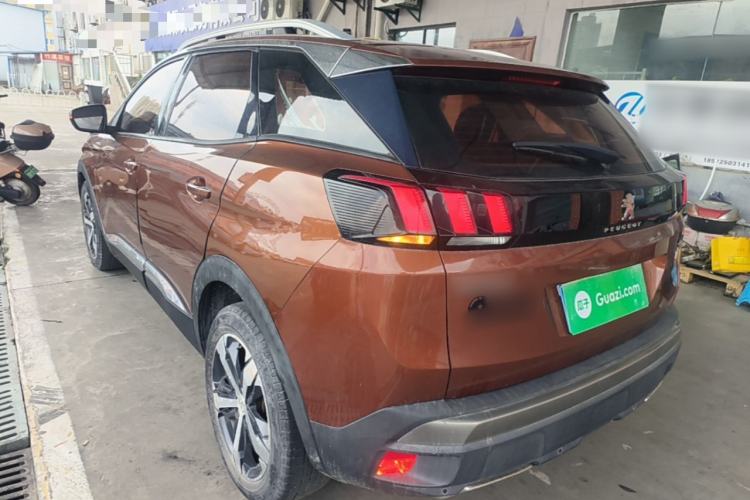 Used Peugeot 4008 2017 350THP Elite Edition Rear Left 45 Deg