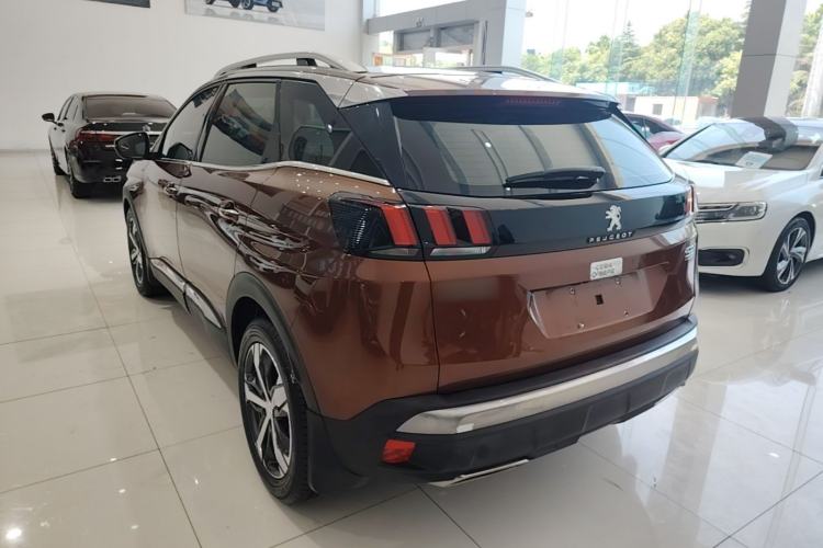 Used Peugeot 4008 2017 350THP Elite Edition Rear Left 45 Deg