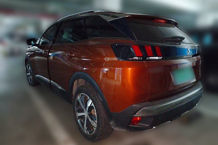 Used Peugeot 4008 2017 350THP Elite Edition Rear Left 45 Deg