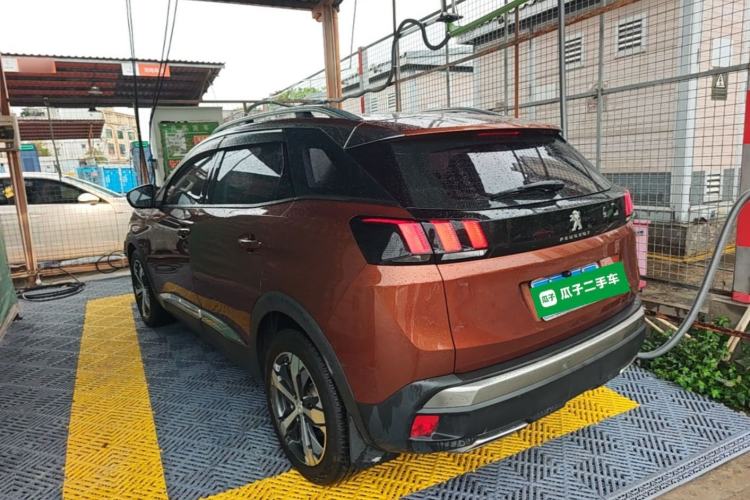 Used Peugeot 4008 2017 350THP Elite Edition Rear Left 45 Deg