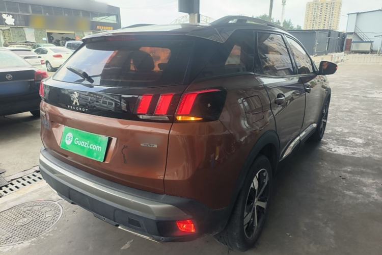 Used Peugeot 4008 2017 350THP Elite Edition Rear Right 45 Deg