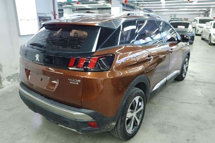 Used Peugeot 4008 2017 350THP Elite Edition Rear Right 45 Deg