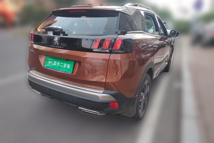 Used Peugeot 4008 2017 350THP Elite Edition Rear Right 45 Deg