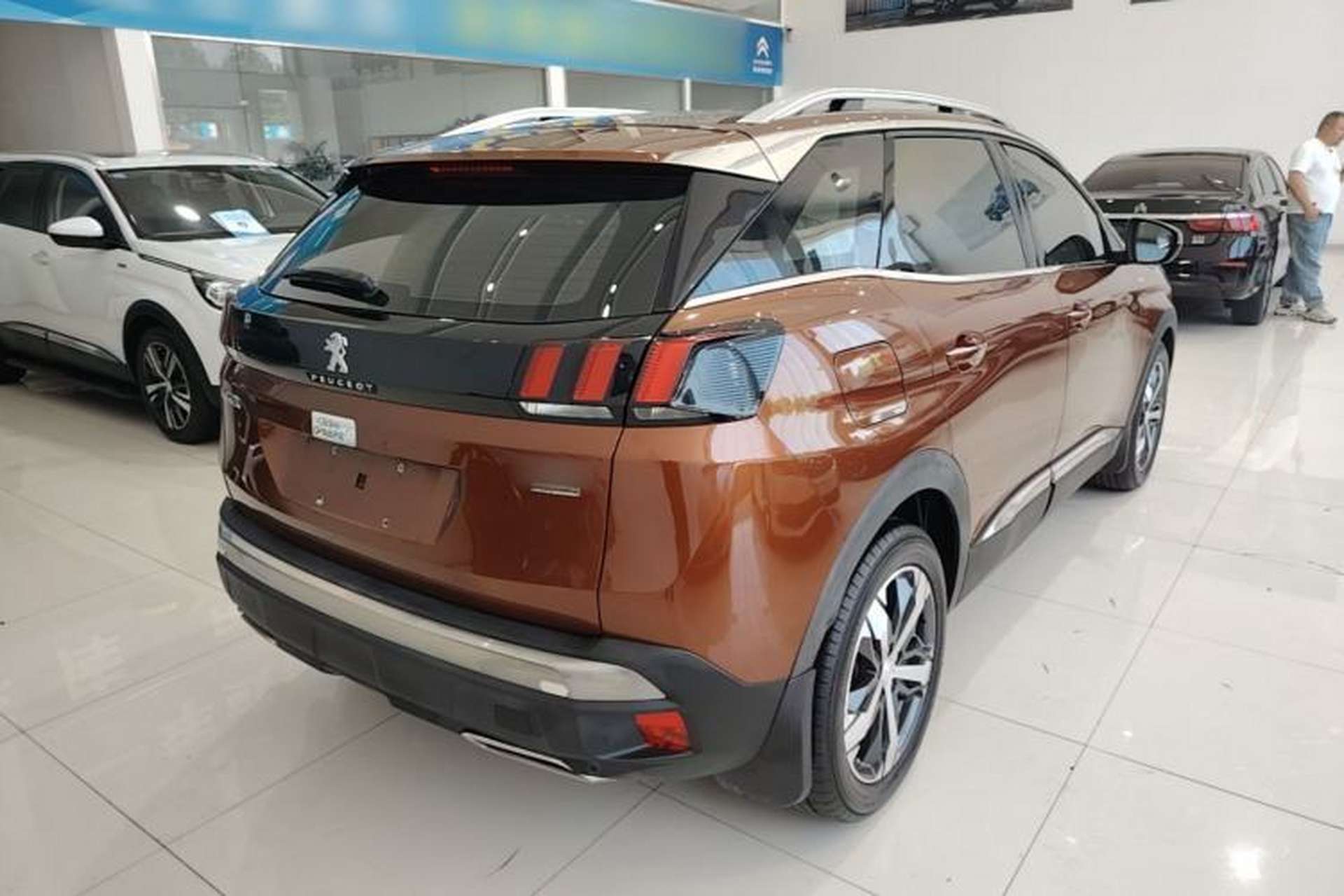 Used Peugeot 4008 2017 350THP Elite Edition Rear Right 45 Deg