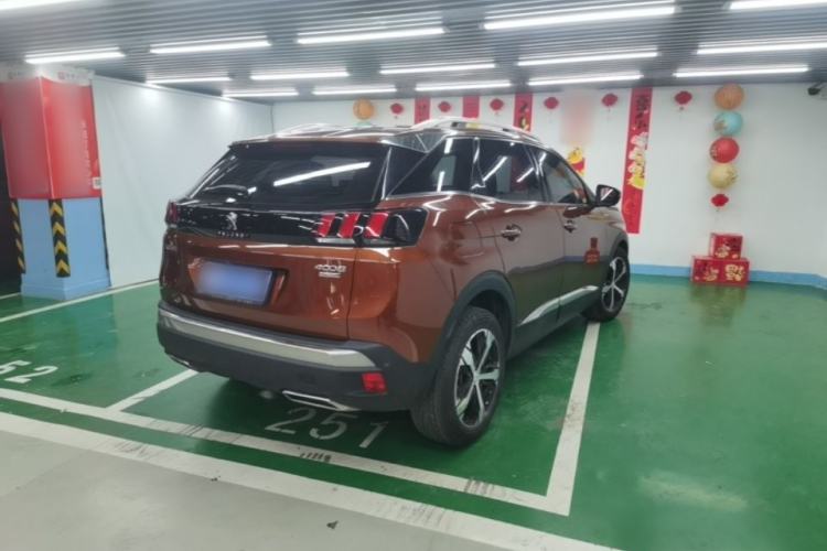 Used Peugeot 4008 2017 350THP Luxury Edition Rear Right 45 Deg