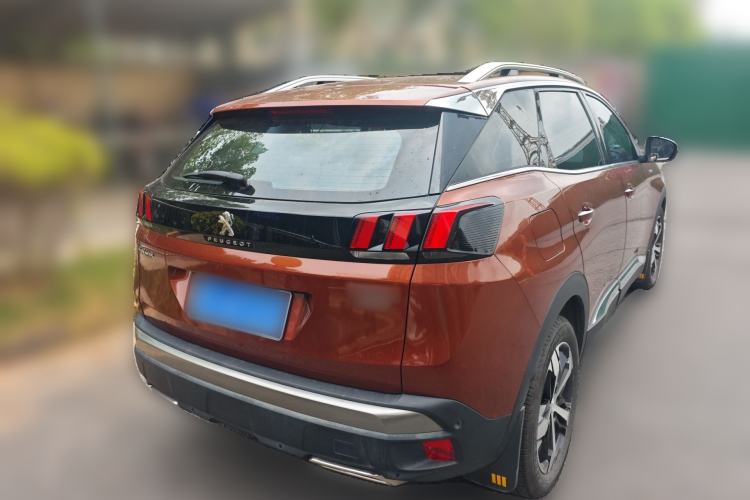 Used Peugeot 4008 2017 350THP Luxury Edition Rear Right 45 Deg