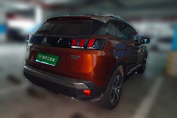 Used Peugeot 4008 2017 350THP Elite Edition Rear Right 45 Deg