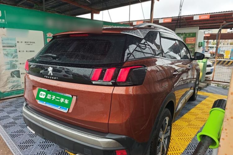 Used Peugeot 4008 2017 350THP Elite Edition Rear Right 45 Deg