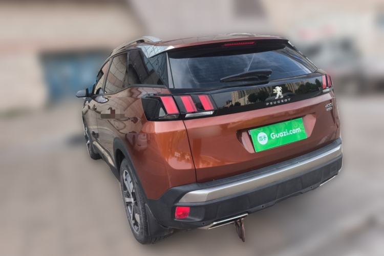 Used Peugeot 4008 2017 350THP Elite Edition Rear Left 45 Deg