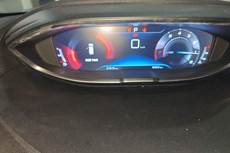Used Peugeot 4008 2017 350THP Elite Edition Odometer Close Up