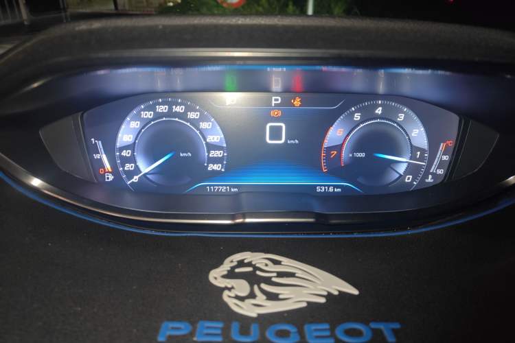 Used Peugeot 4008 2017 350THP Elite Edition Odometer Close Up