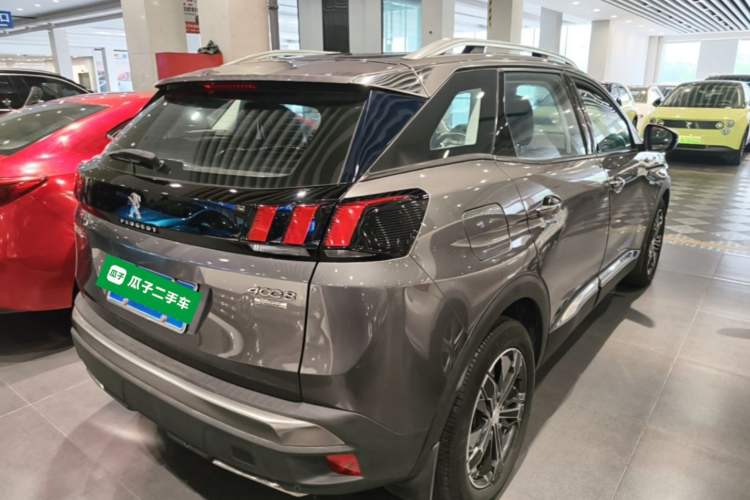 Used Peugeot 4008 2017 350THP Elite Edition Rear Right 45 Deg