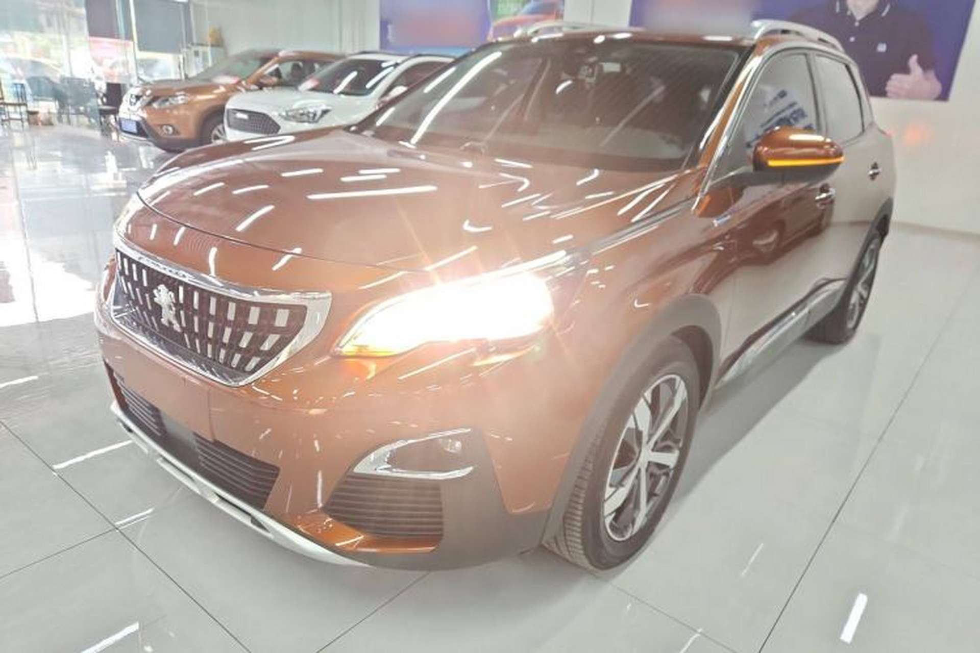 Used Peugeot 4008 2017 380THP Elite Edition Front Left 45 Deg