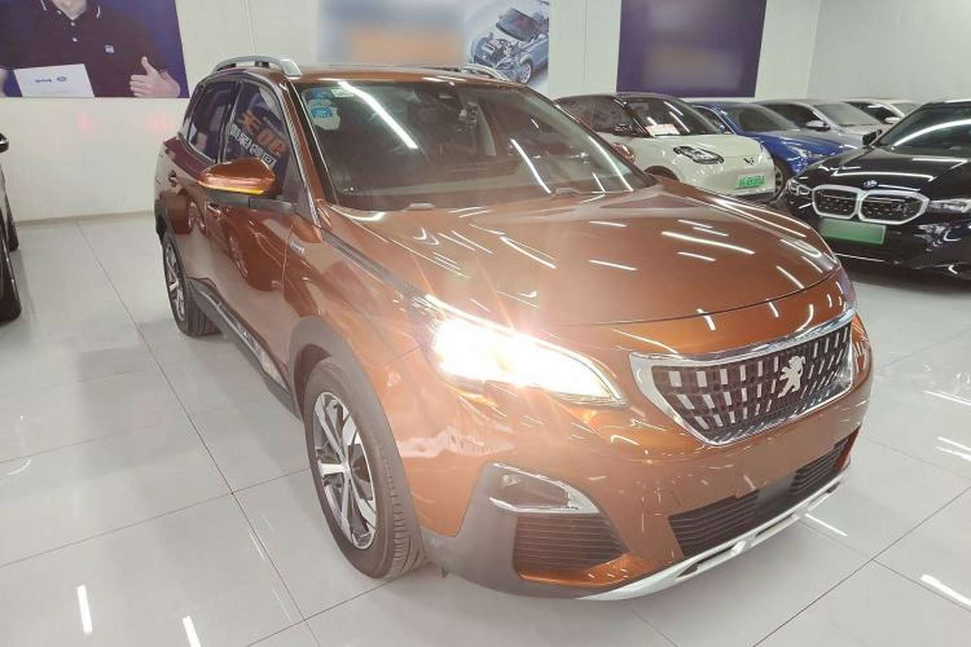 Used Peugeot 4008 2017 380THP Elite Edition Front Right 45 Deg