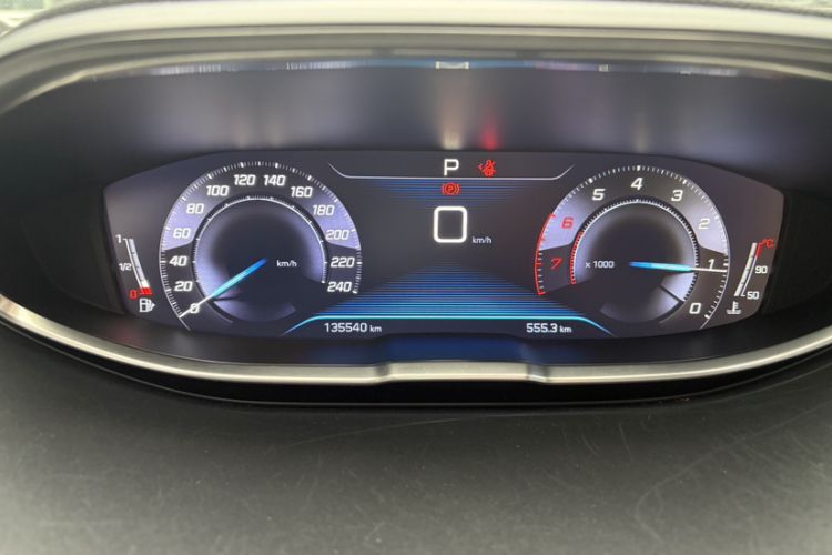 Used Peugeot 4008 2017 380THP Elite Edition Odometer Close Up