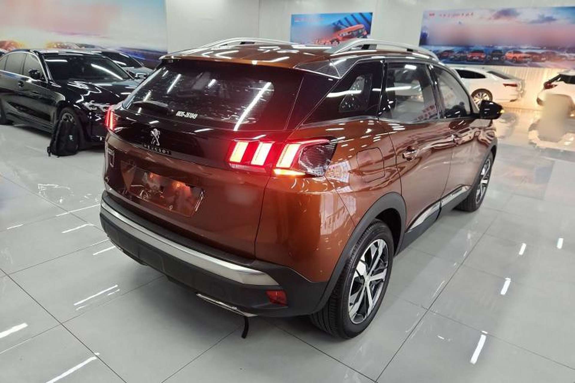 Used Peugeot 4008 2017 380THP Elite Edition Rear Right 45 Deg