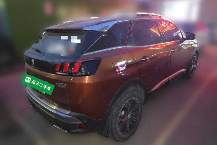 Used Peugeot 4008 2017 350THP Luxury Edition Rear Right 45 Deg