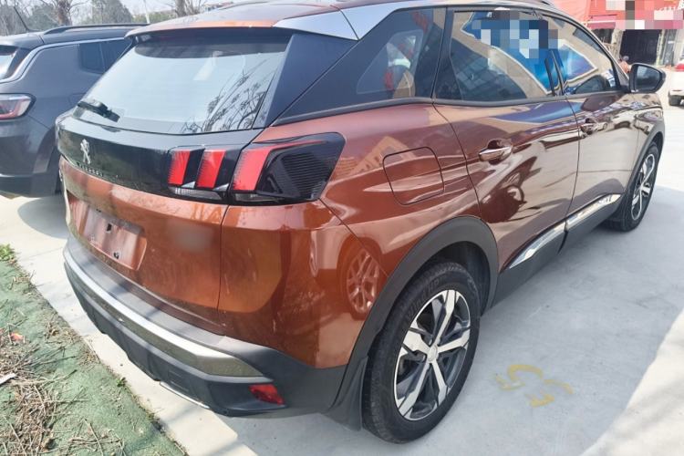 Used Peugeot 4008 2017 350THP Elite Edition Rear Right 45 Deg